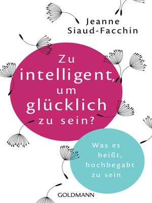 cover image of Zu intelligent, um glücklich zu sein?